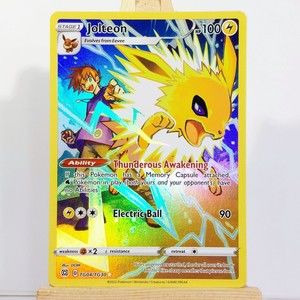 NM Jolteon TG04/TG30 Brilliant Stars Trainer Gallery Ultra Rare Pokemon Tcg Card